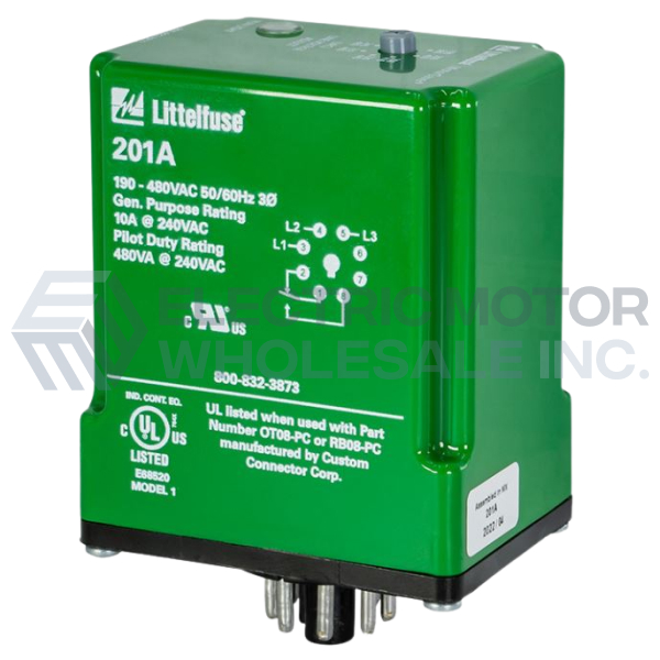 Image for Littelfuse SymCom 201575-AU MotorSaver Protection Relay.